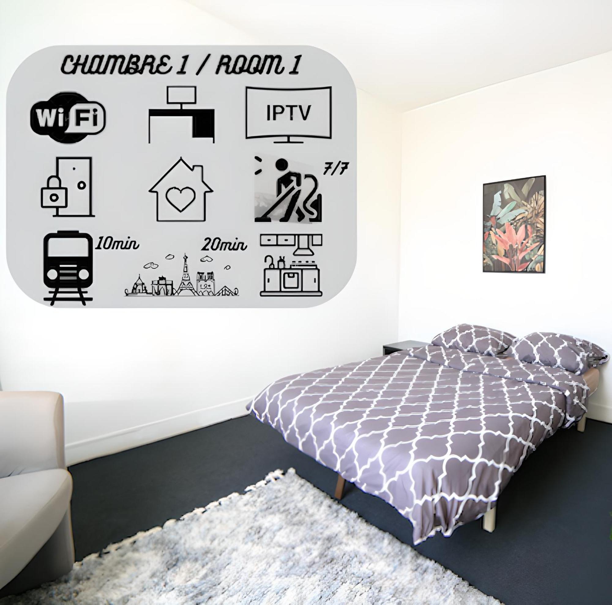 Chambre 1, Calme, 1 Station De Paris, Bureau Maisons-Alfort Eksteriør bilde